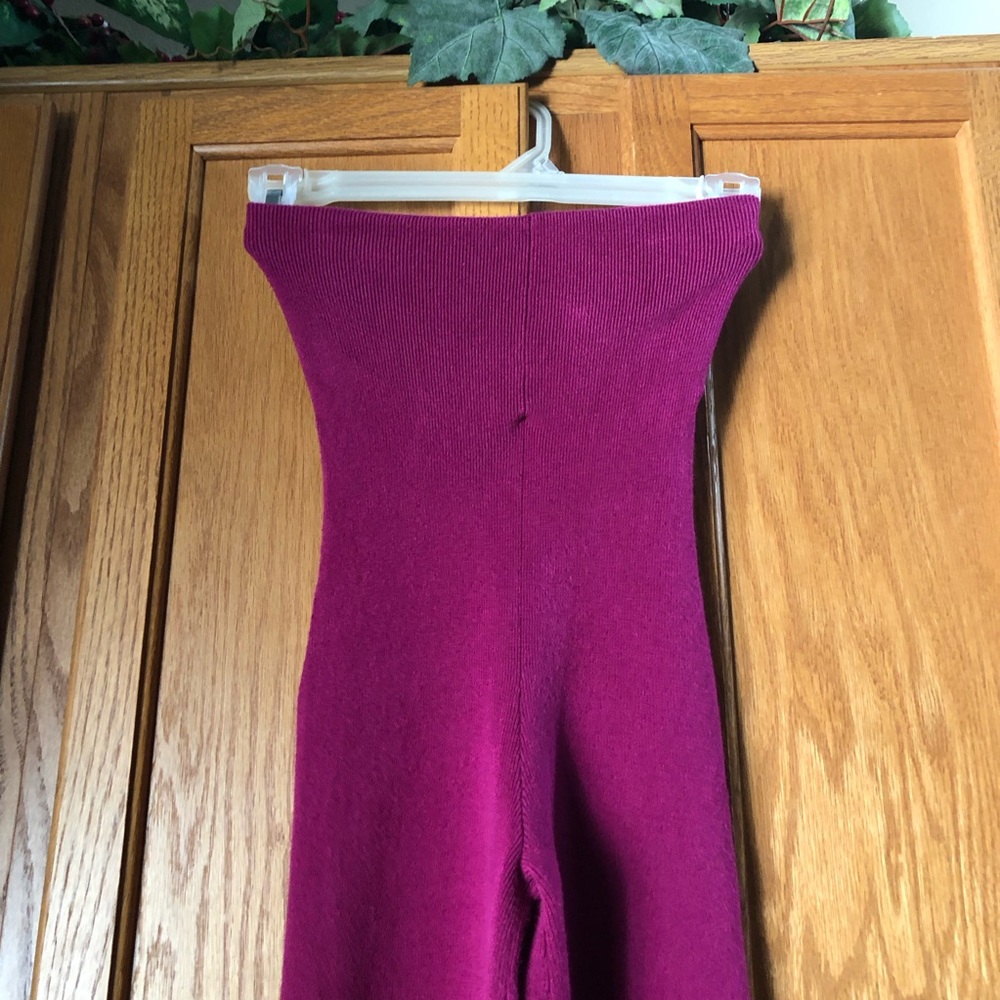 LESET High Rise Split Hem Flared Pants - S - Picture 4 of 16